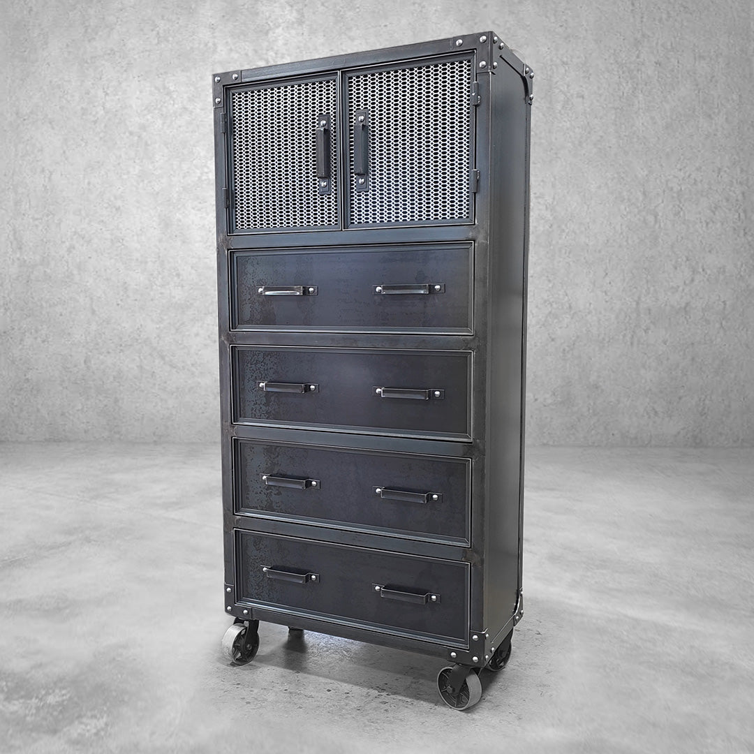 metal mesh dresser GrandView Bedroom Chest ** IN-STOCK ** – Modern Industrial Furniture