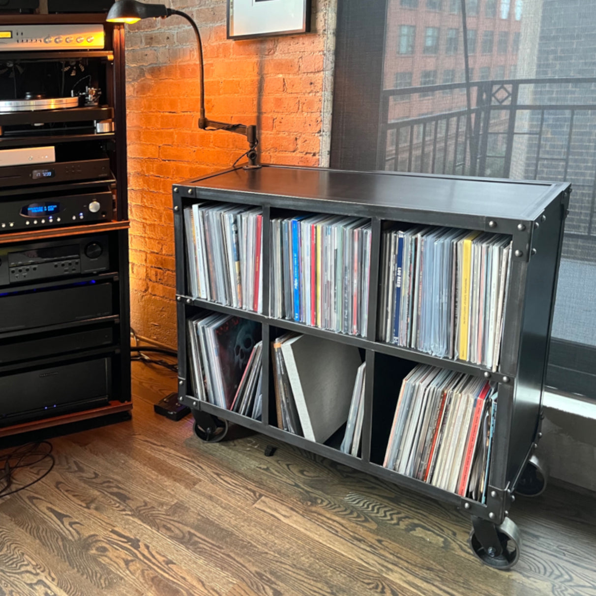 The Chelle Is a Great Way to Store and Organize all of Your Vinyl
