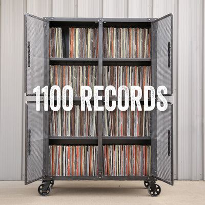 Cambridge Vinyl Record Storage Cabinet