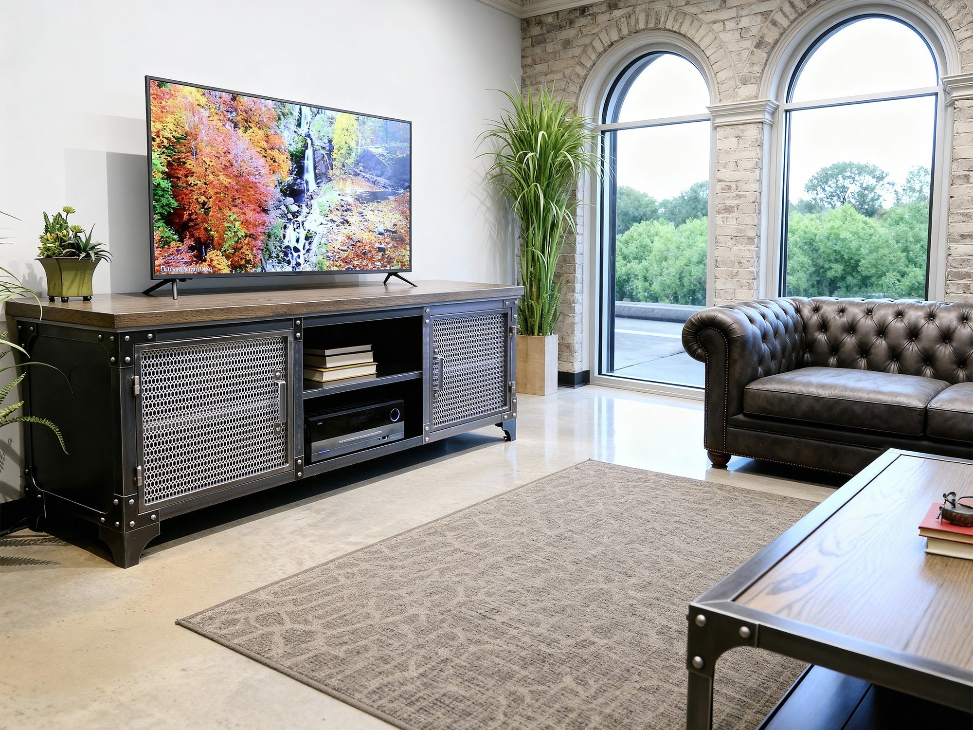 Modular Industrial Furniture For A Modern Luxury Living Room Reference: Modern Industrial Furniture