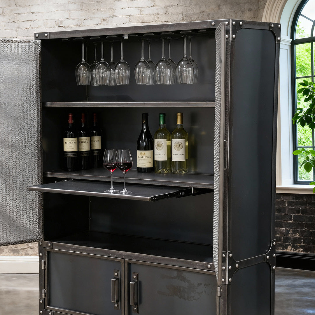 Cambridge Industrial Cabinet – Modern Industrial Furniture