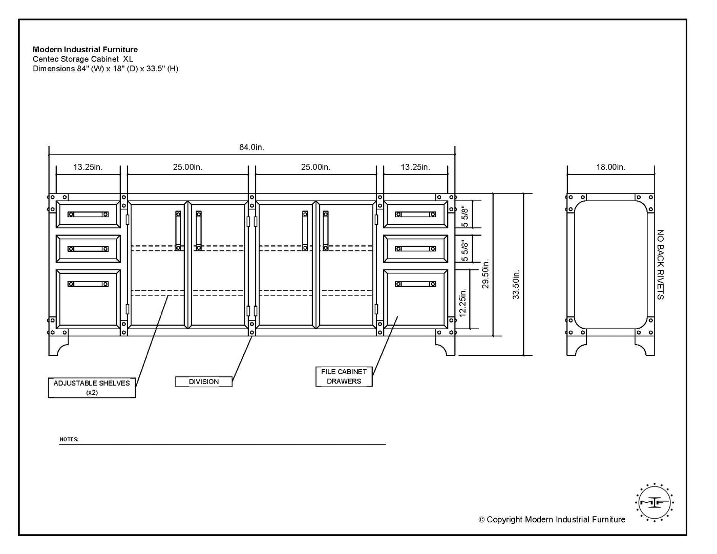 Centec XL Storage Cabinet