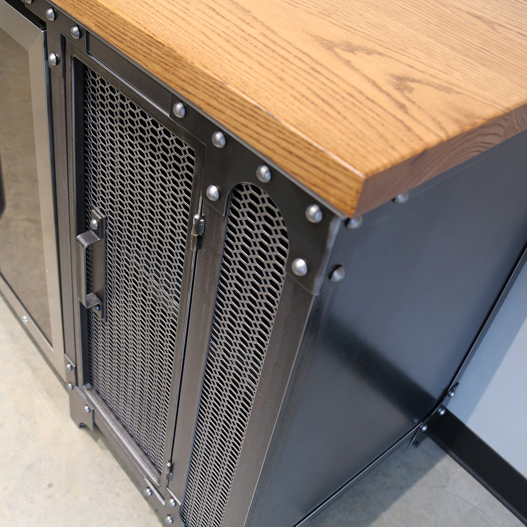 Anvil Bar & Beverage Cabinet – Modern Industrial Furniture