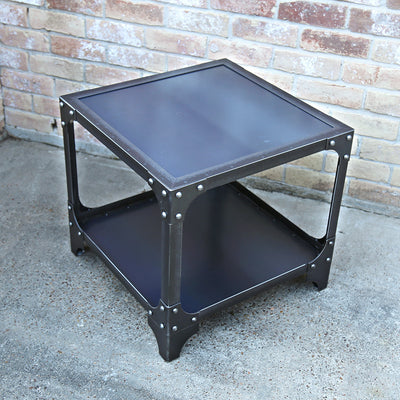 Steel End Table