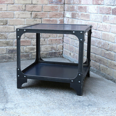 Steel End Table