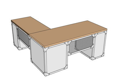 Adams L-Desk
