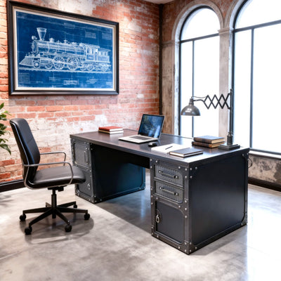 Steel Courier Desk