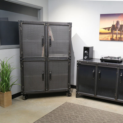 Cambridge Vinyl Record Storage Cabinet