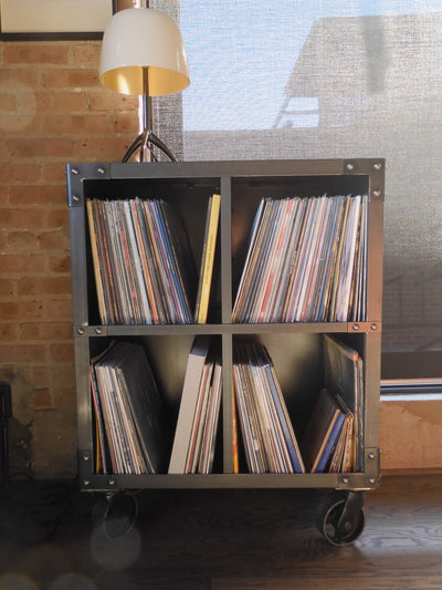 30-in Vinyl Album Storage Bookcase