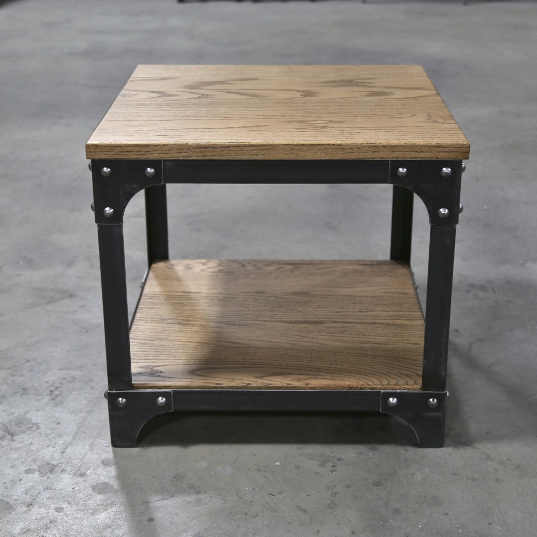 Industrial End / Side Table