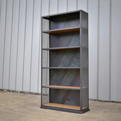 Rolling Steel Bookcase