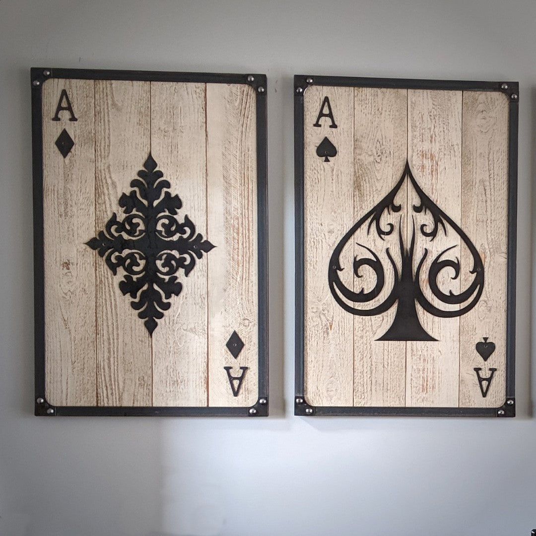 Set of Aces Wall Art