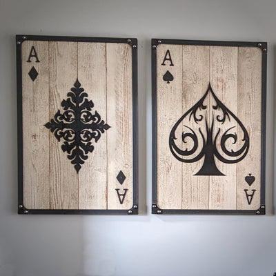 Set of Aces Wall Art
