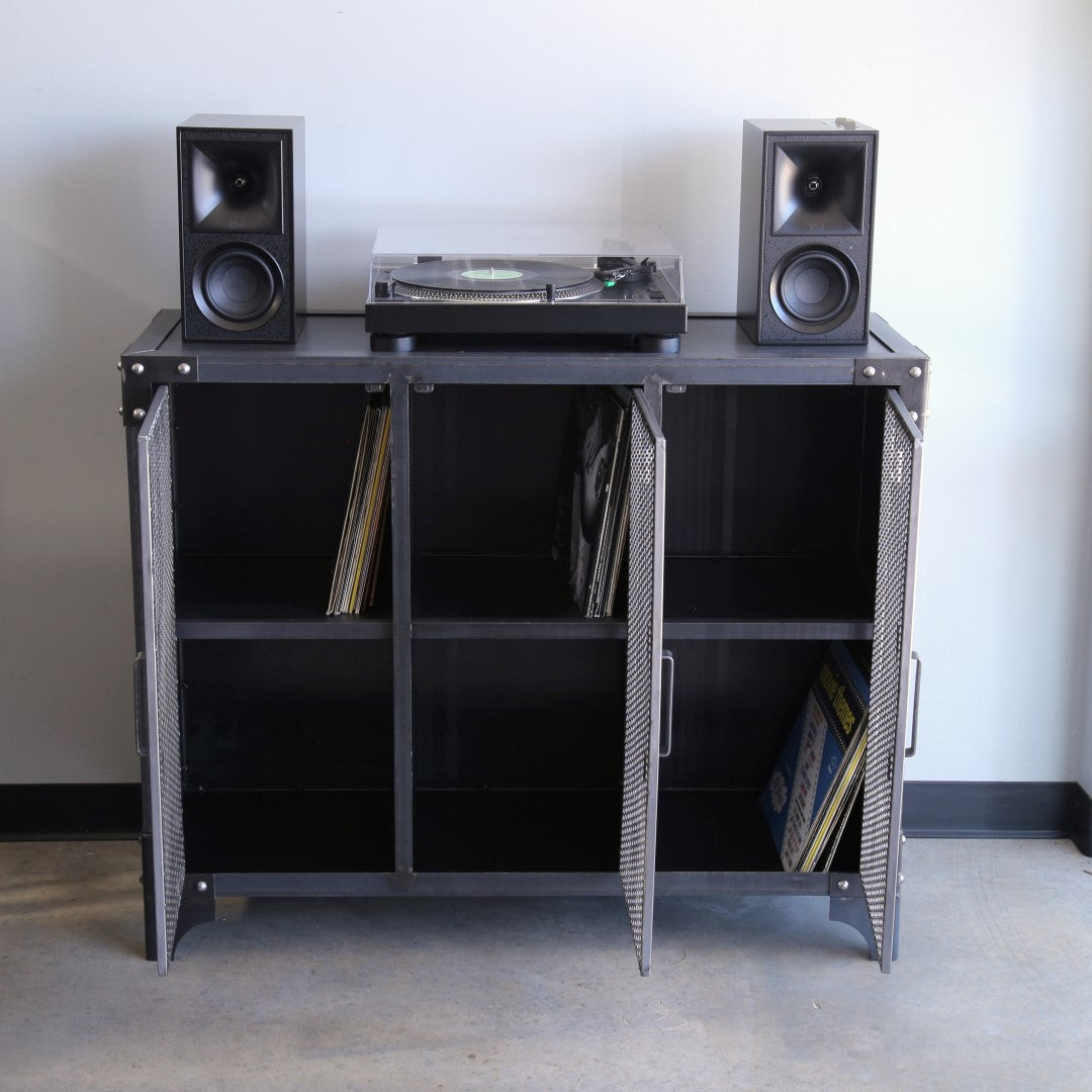 Vinyl Storage Cabinet - 3-Door