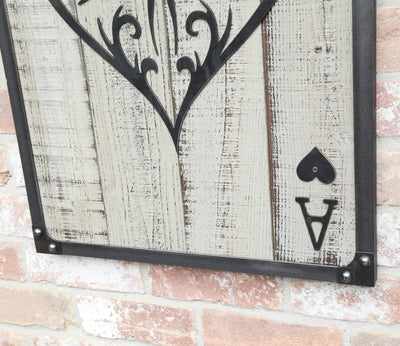 Ace of Hearts Wall Art