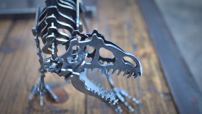 Metal Dinosaur - Allosaurus Fossil