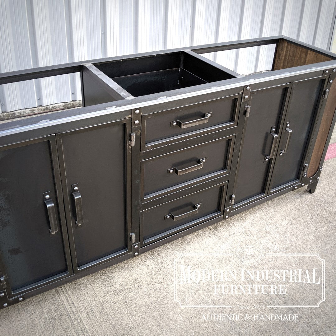 Modern Industrial Bathroom Vanity Anvil Modern Industrial Furniture