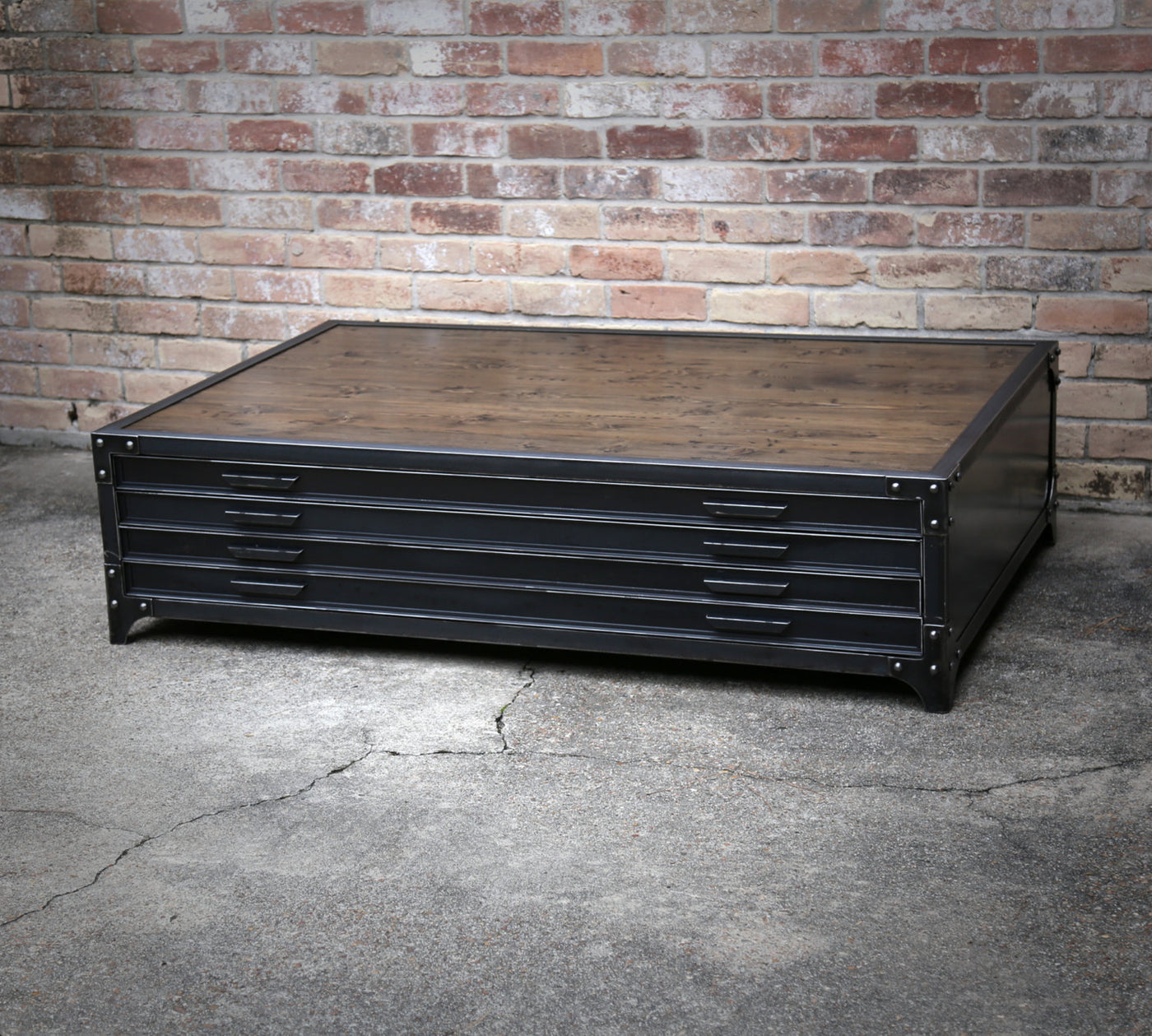 Flat File Cabinet Coffee Table