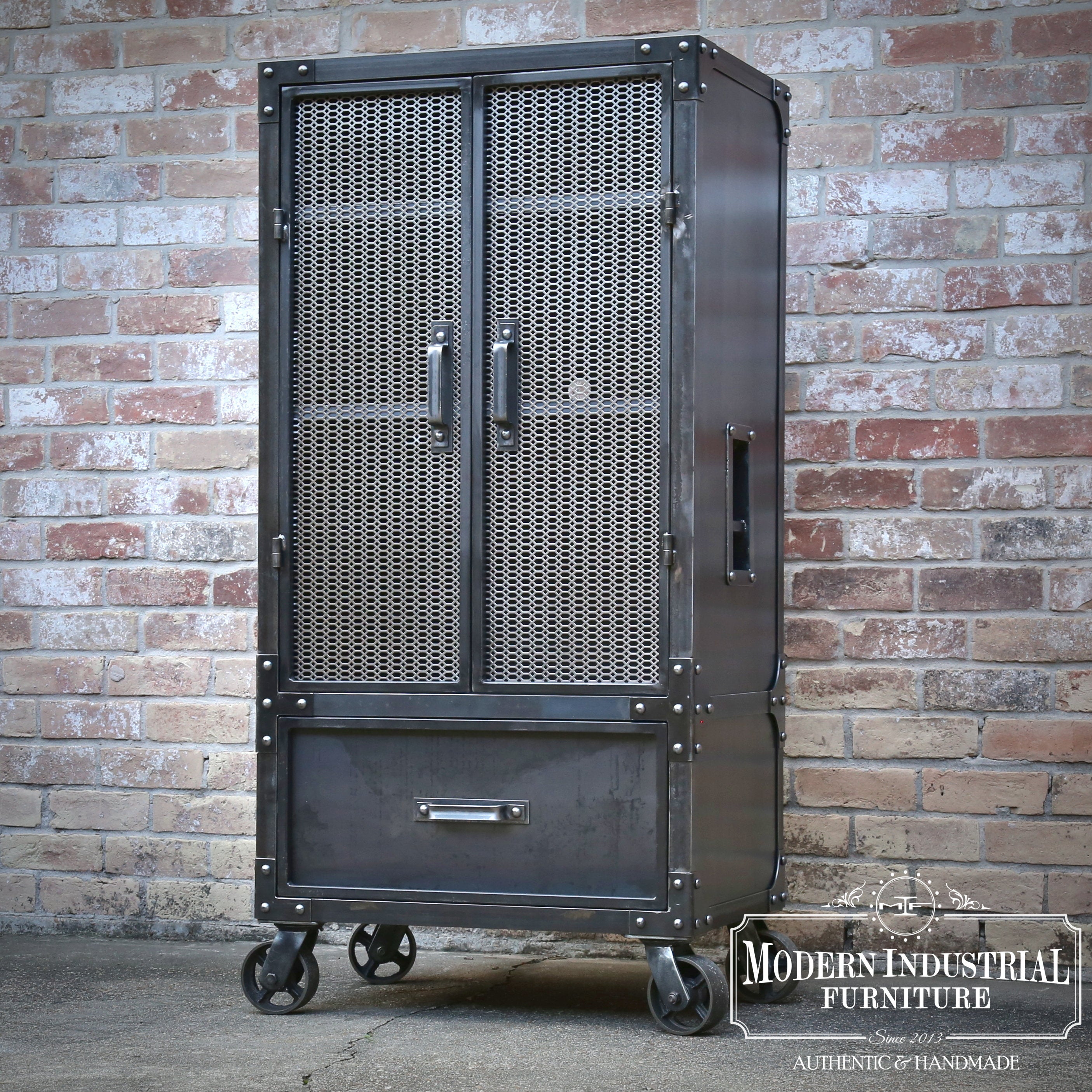 Cambridge Industrial Cabinet – Modern Industrial Furniture