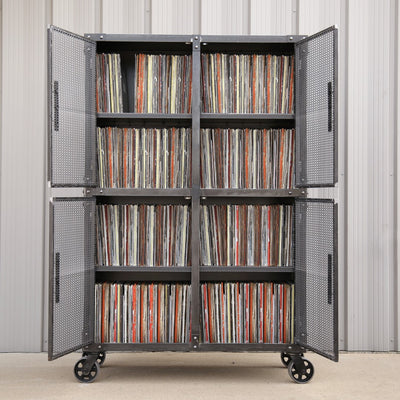 Cambridge Vinyl Record Storage Cabinet